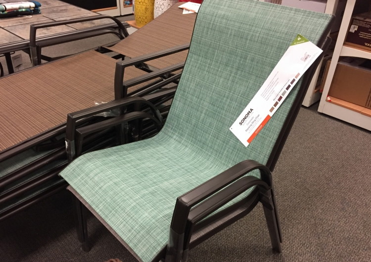 Kohl S Patio Furniture Triple Stack 33 57 Sonoma Umbrella 1 Sonoma Goods For Life Coronado Stackable Sling Patio Chair 4 Pc Set Reg 319 99 159 One And Get An Extra 10 Off Through 5 30