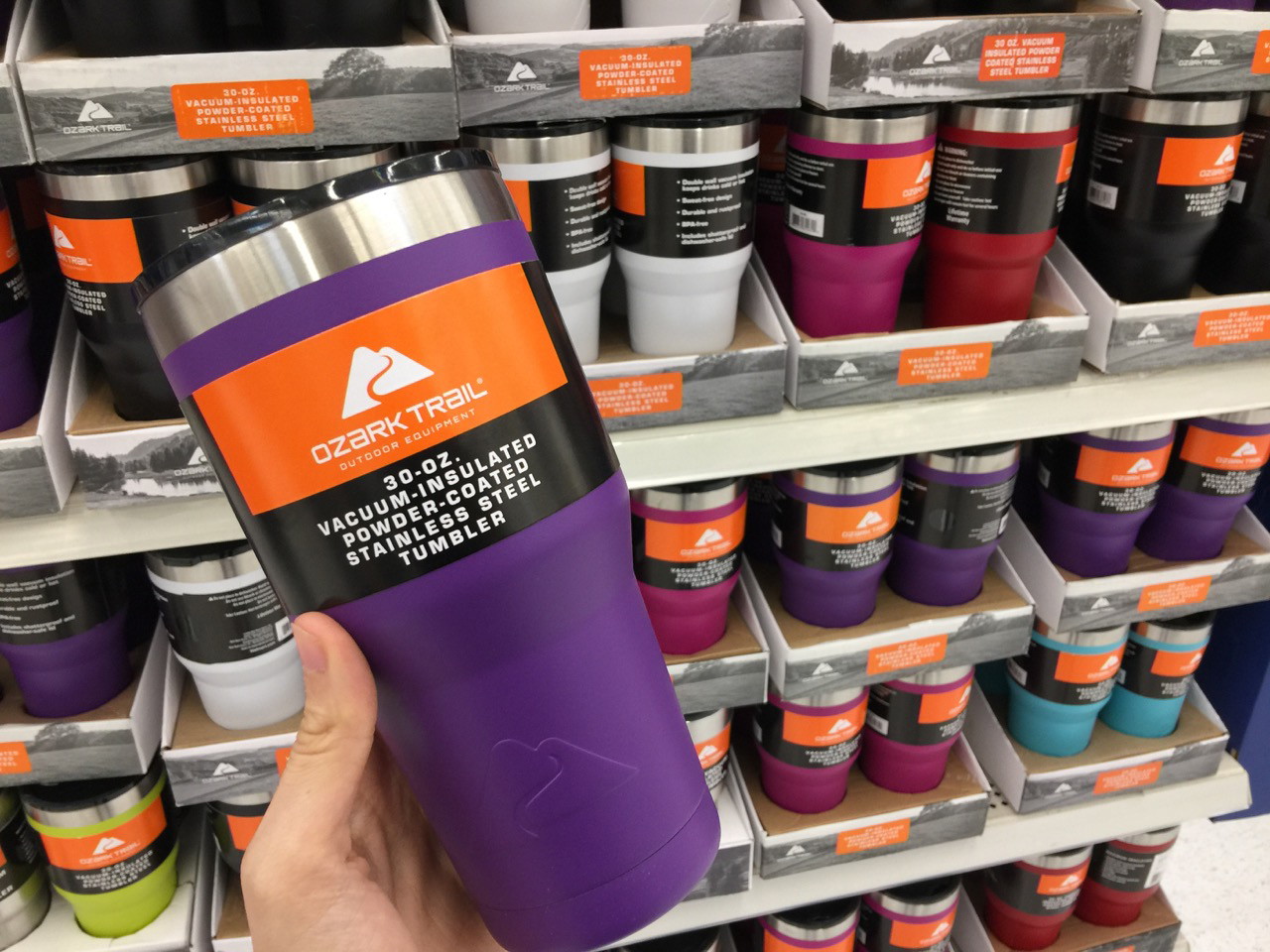 tumblers only Trail Ozark Ounce at $9.74 Tumblers, 30 Only Walmart!