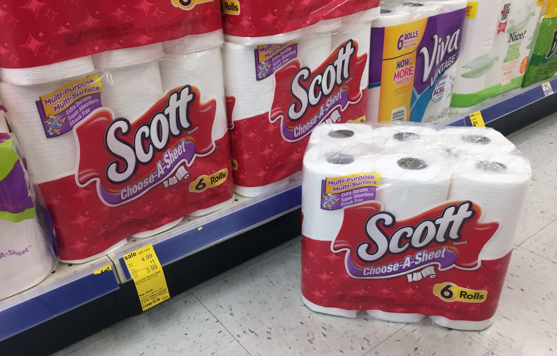 Scott Toilet Paper & Paper Towels, Only $2.99 at Walgreens--Stock ... Scott Toilet Paper & Paper Towels, Only $2.99 at Walgreens--Stock ...