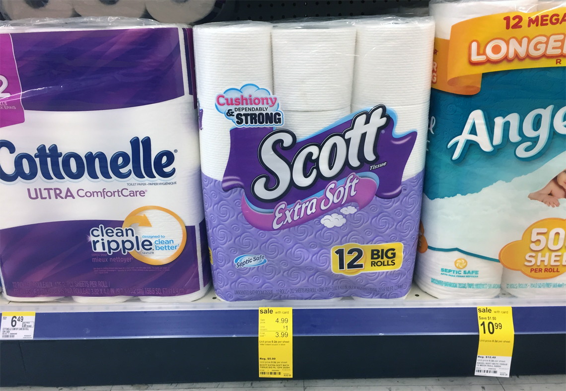 Scott Toilet Paper & Paper Towels, Only $2.99 at Walgreens--Stock ... Scott Toilet Paper & Paper Towels, Only $2.99 at Walgreens--Stock ...