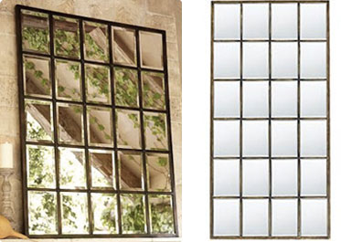 Knockout Knockoffs Pottery Barn Mirror 038 Tom Dixon Lighting I Ve Absolutely Fallen In Love With Pottery Barn S Eagan Multipanel Large Mirror Its 25 Beveled Mirrors Measuring 44 X 55 Would Look Amazing On That
