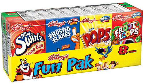 Kellogg’s Fun Pack Cereal, Only $1.62 at Rite Aid! - The Krazy Coupon Lady