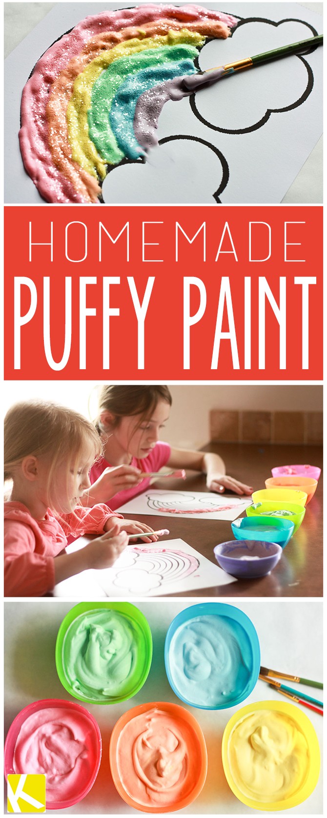 Make This Easy Homemade Puffy Paint with the Kids! - The Krazy Coupon Lady