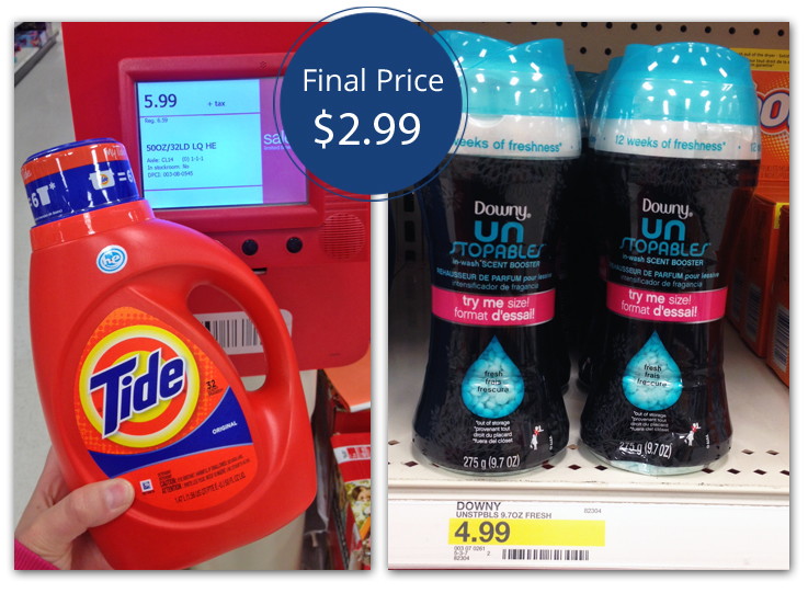 Downy Unstopables and Tide Detergent, Only $2.99 at Target! - The Krazy ...