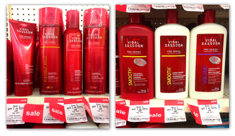 Vidal Sassoon Hair Care As Low As Free At Kmart The Krazy