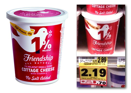 Friendship Cottage Cheese Only 0 09 At Harris Teeter The