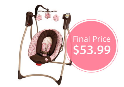 Hot Price Graco Comfy Cove Dlx Swing Only 53 99 Normally