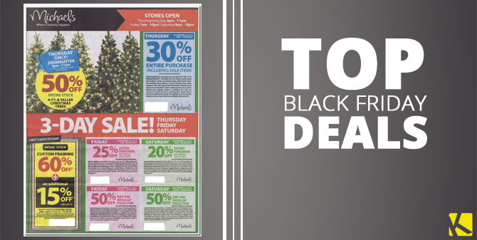Top 10 Michaels Black Friday Deals 2014 - The Krazy Coupon Lady - When Does Black Friday Deals End 2014