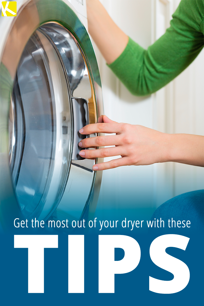 3 Tips to Keep Your Dryer Efficient and Keep Your Energy Costs Down