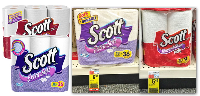 Scott Paper Towels & Bath Tissue, Only $3.34 at CVS!