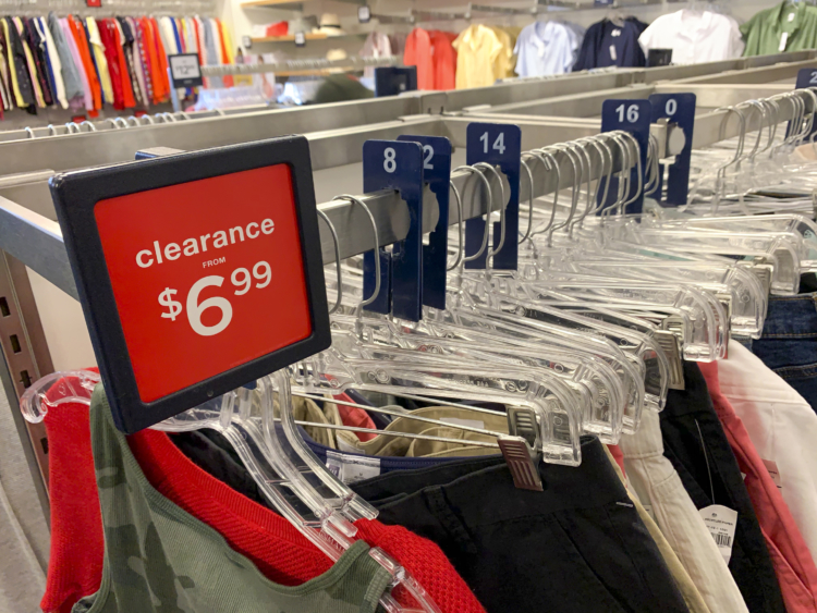 gap outlet clearance