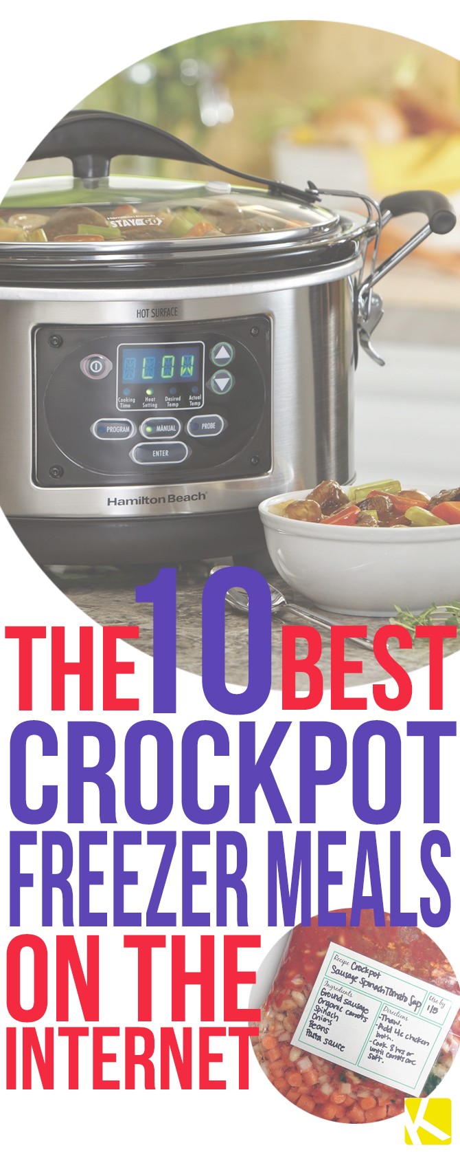 The 10 Best Crock-Pot Freezer Meals on the Internet - The Krazy Coupon Lady