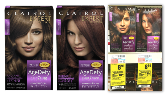 Cvs Monthly Deal Clairol Expert Age Defy Hair Color Only 3 49