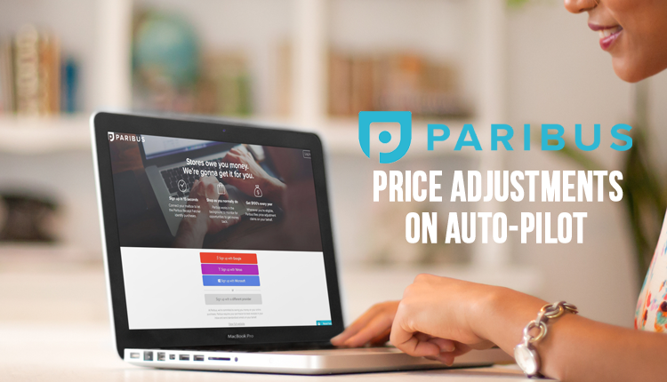 New! Paribus Gets You Price Ad...