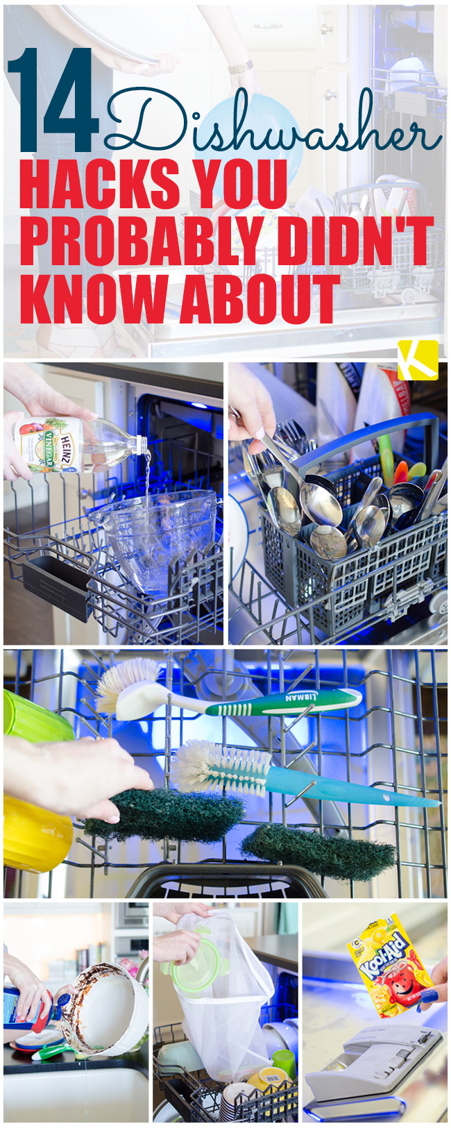 14 Unexpected Dishwasher Hacks to Clean Everything - The Krazy Coupon Lady