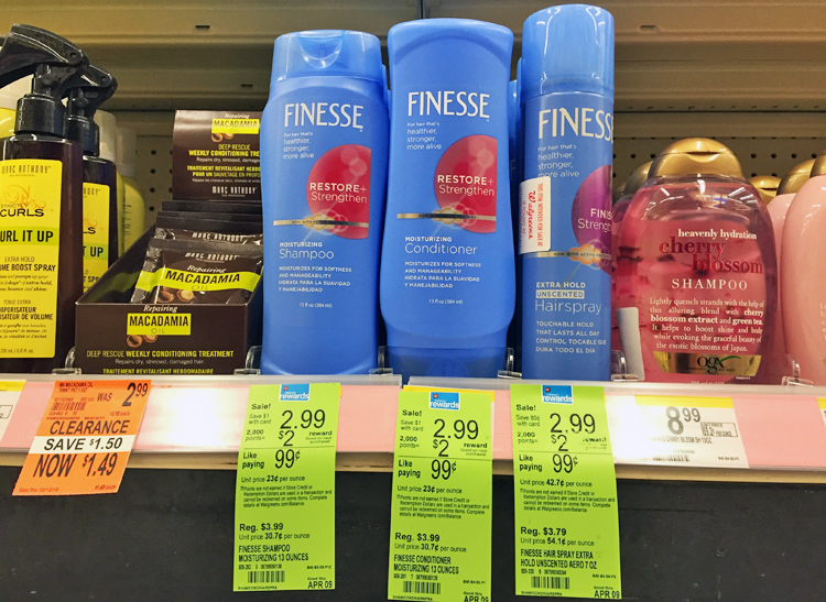 Free Finesse Hair Care At Walgreens The Krazy Coupon Lady