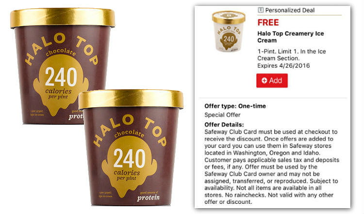 In all probability Absolutely free Halo Supreme Ice Product at Safeway! - The Krazy image relating to Halo Top Printable Coupon known as Likely Totally free Halo Best Ice Product at Safeway! - The Krazy