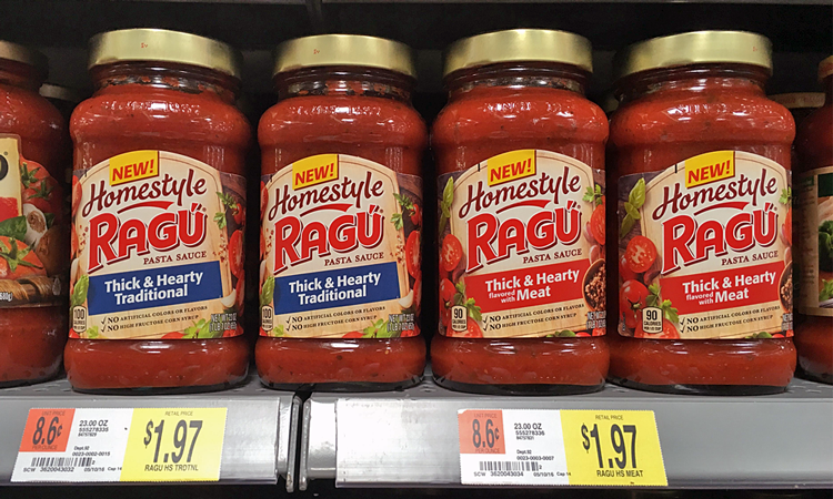 Ragu Homestyle Pasta Sauce, On...