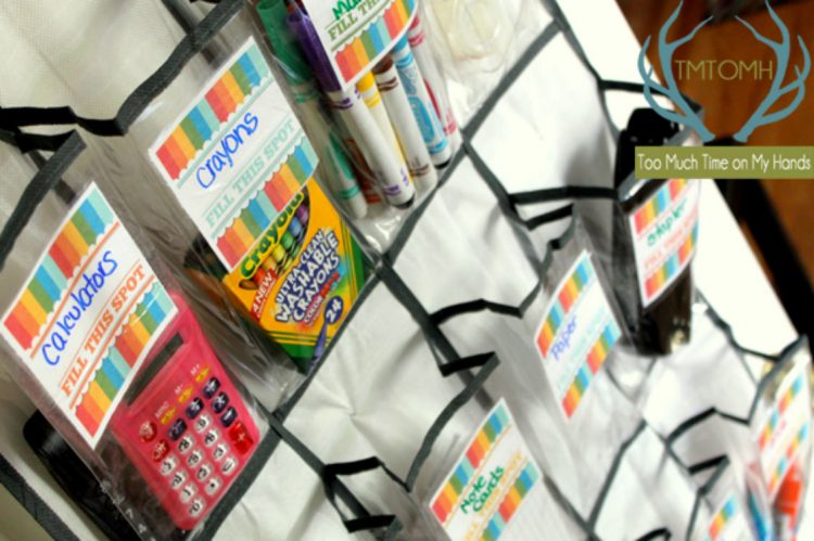 18 Clever Ways To Organize School Supplies The Krazy