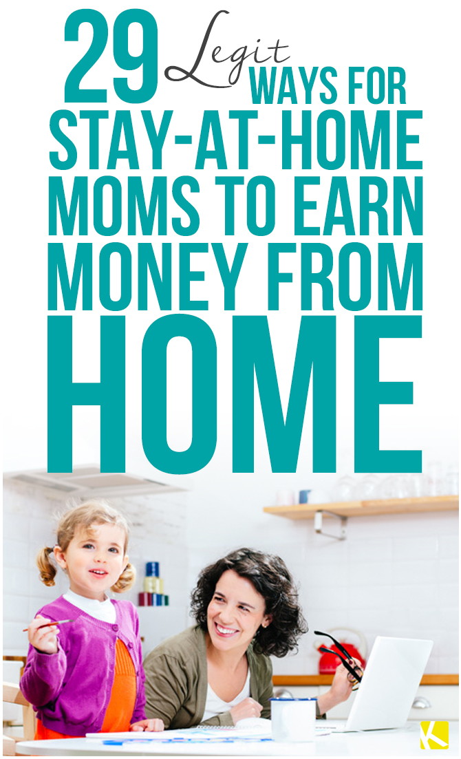 How to Make Money as a Stay-at-Home Mom