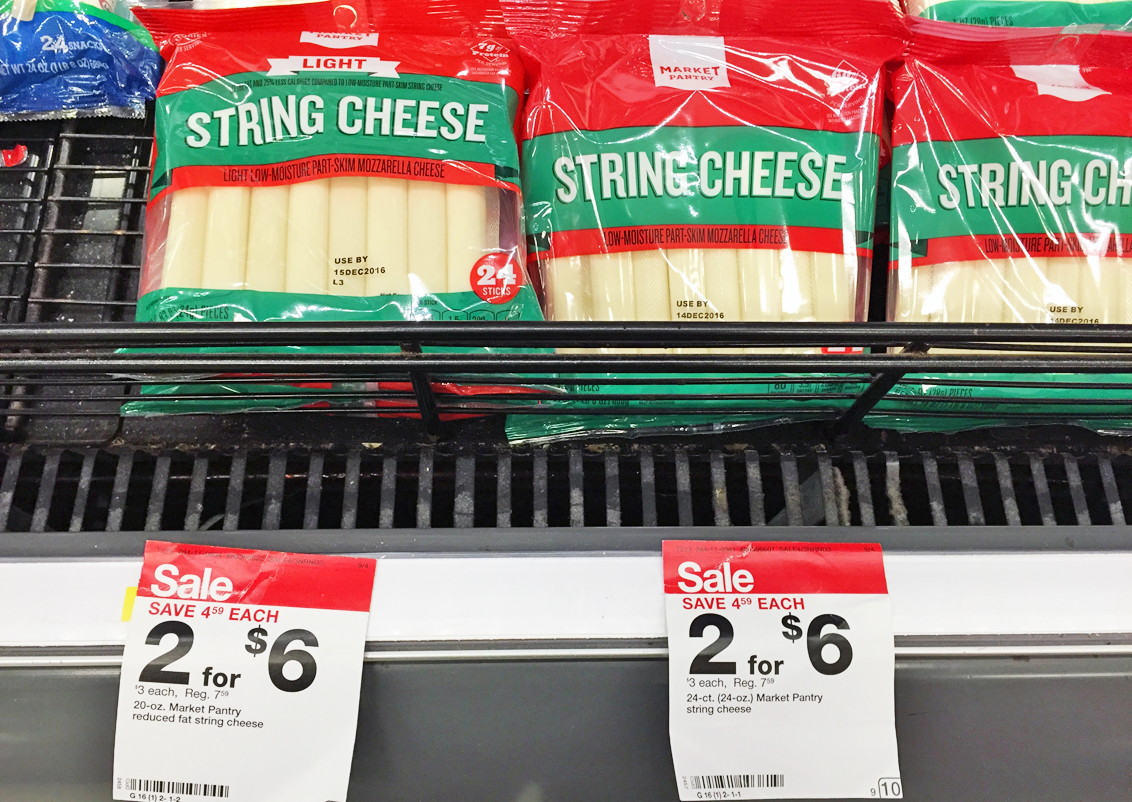 Market Pantry String Cheese 24 Pack Only 2 85 At Target The