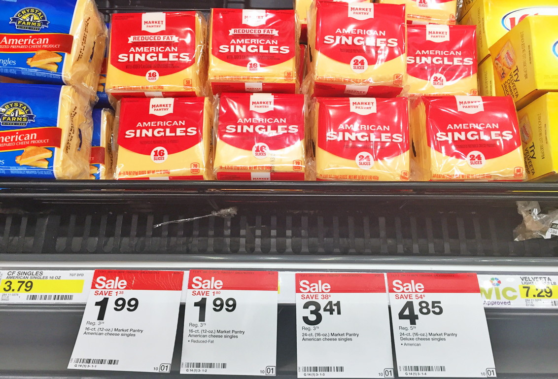 Market Pantry Cheese Singles Only 1 89 At Target The Krazy