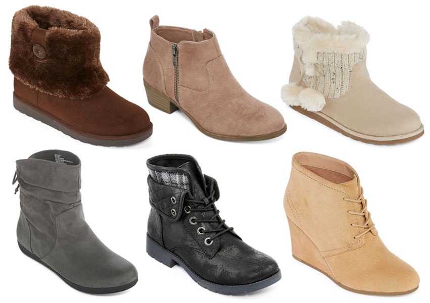 jcp ankle boots