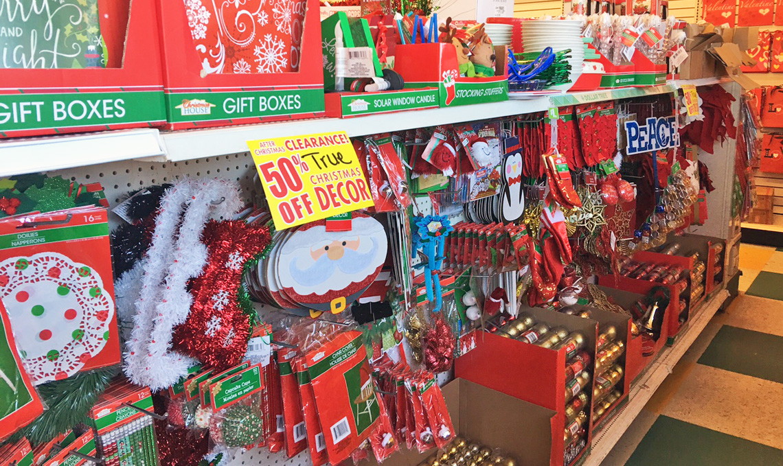 Christmas Clearance Only 0 50 At Dollar Tree The Krazy Coupon