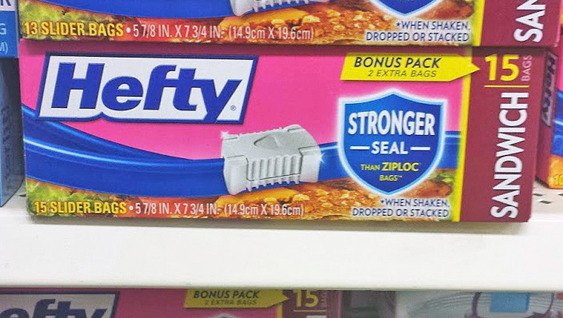 Hefty Sandwich Bags, Only 0.50 at Dollar Tree!