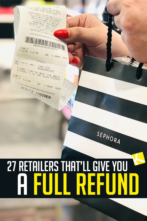 27 Retailers That Let You Return Used Items for a Full Refund The