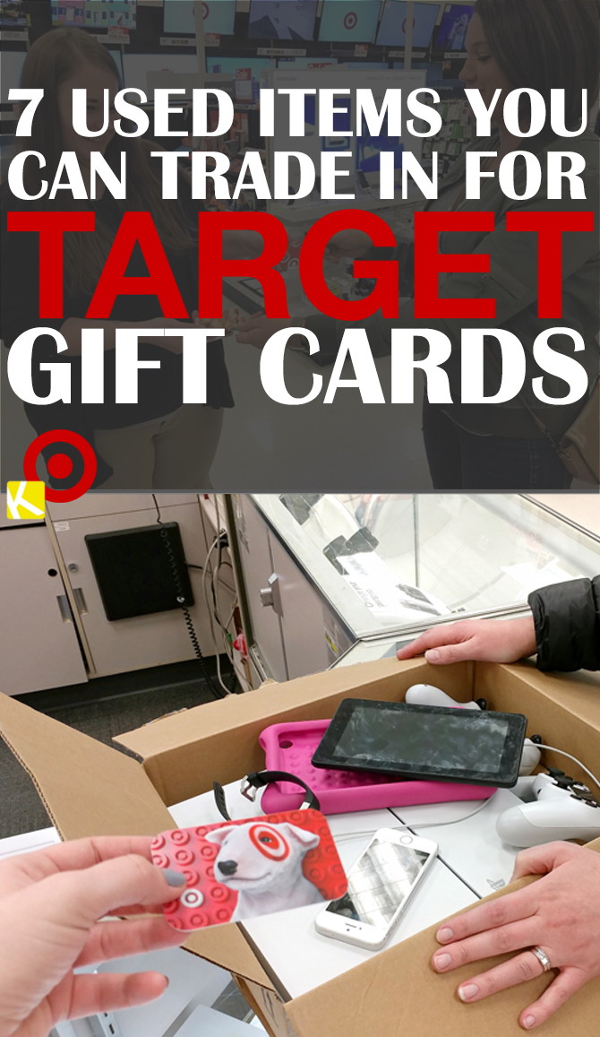 7 Used Items You Can Trade in for Target Gift Cards The