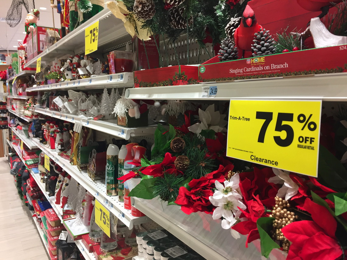 Rite Aid Christmas Clearance75 Off!