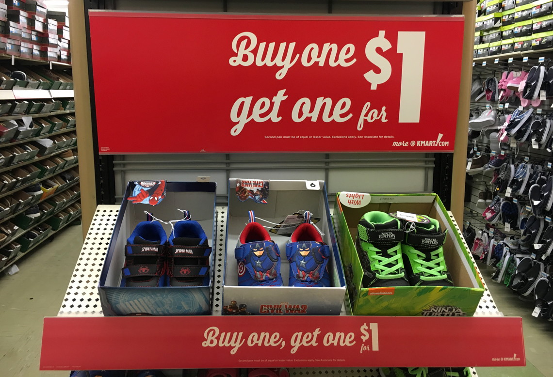 Kids Athletic Shoes Only 2 92 At Kmart Go Now The Krazy