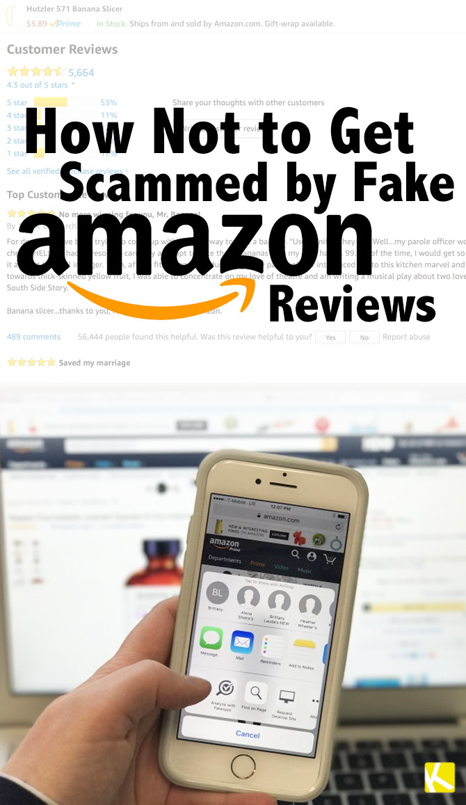 How Not To Get Scammed By Fake Amazon Reviews - The Krazy Coupon Lady