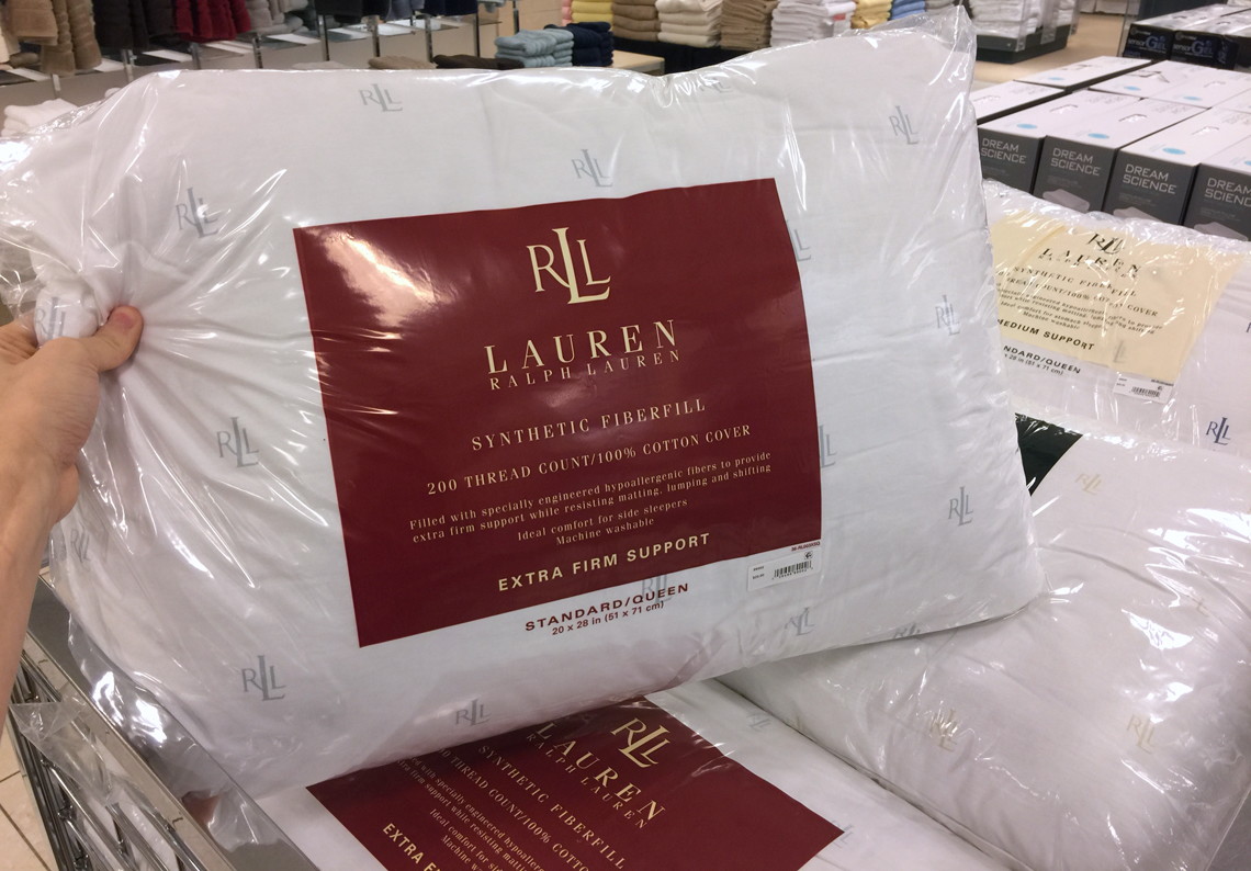 Ralph Lauren Down Alternative Pillows 7 64 At Macy S Reg