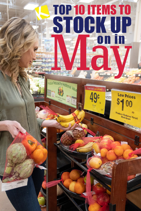 Top 10 Items to Stock up on in May The Krazy Coupon Lady