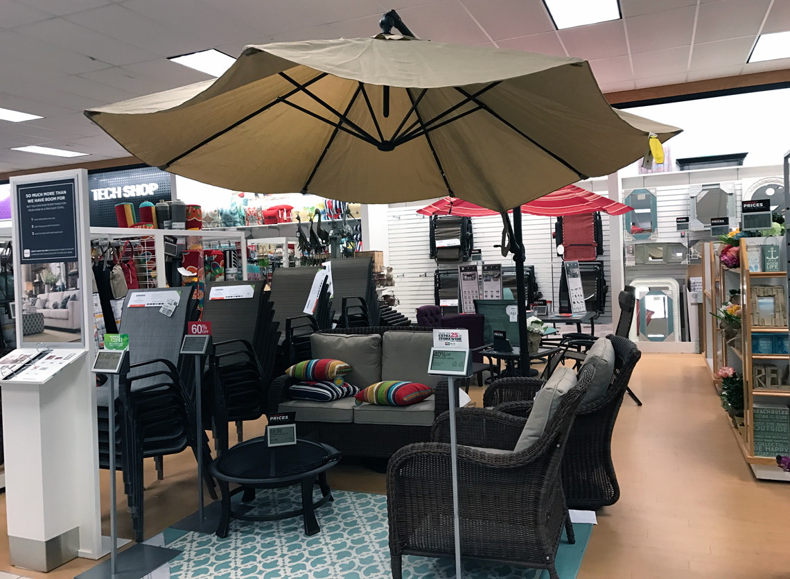 Sonoma Patio Umbrella As Low 33 99 At Kohl S The Krazy Receive 10 00 Kohl S Cash For Every 50 Spent After Coupons Through 4 30 Free Shipping On Orders Over 75 Or Pickup