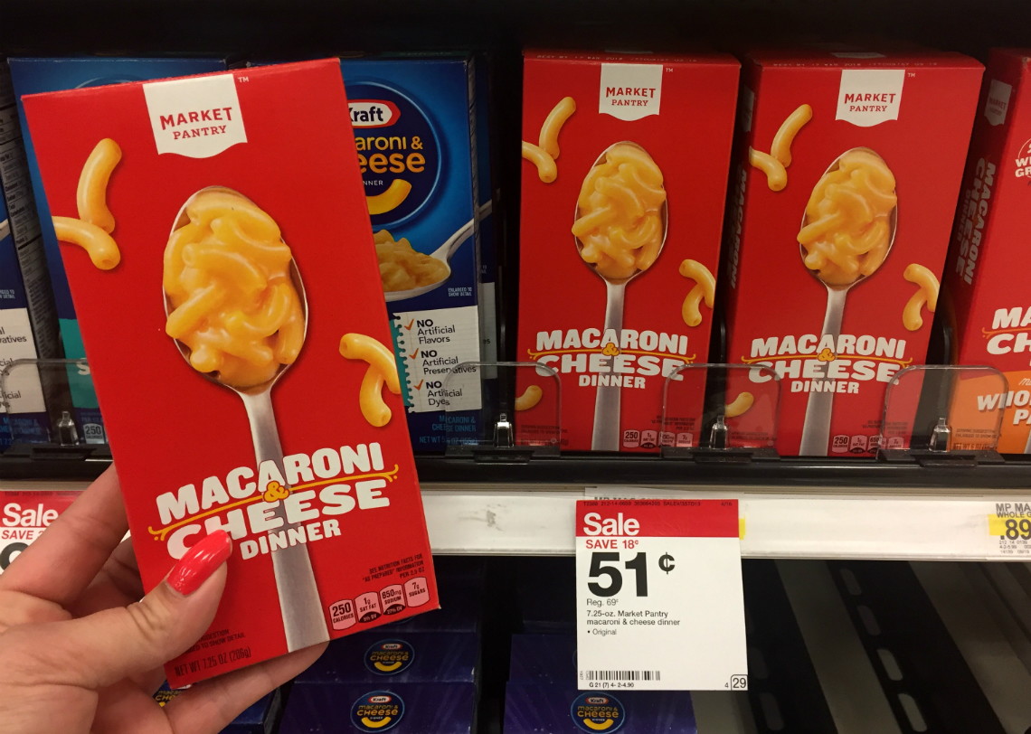 Market Pantry Macaroni Cheese Only 0 48 At Target The Krazy