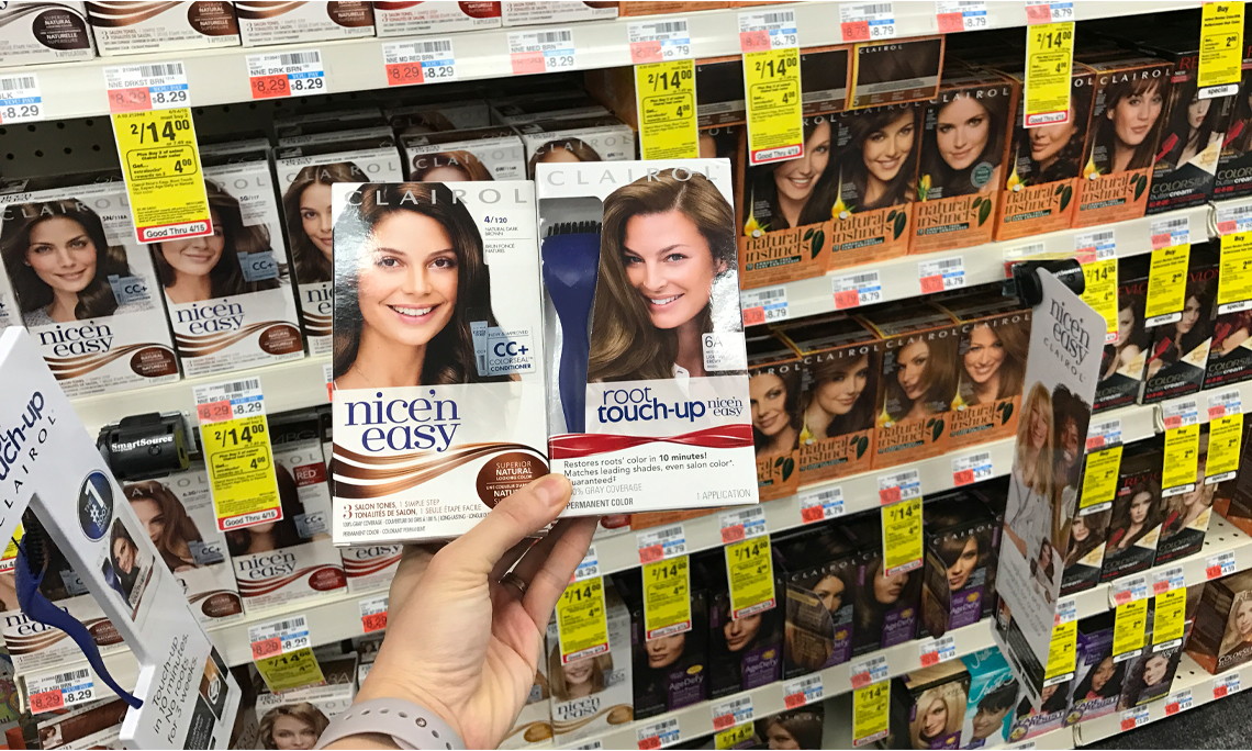 Clairol Nice N Easy Hair Color Only 2 50 At Cvs The Krazy Clairol Nice N Easy Hair Color Only 2 50 At Cvs The Krazy Coupon Lady
