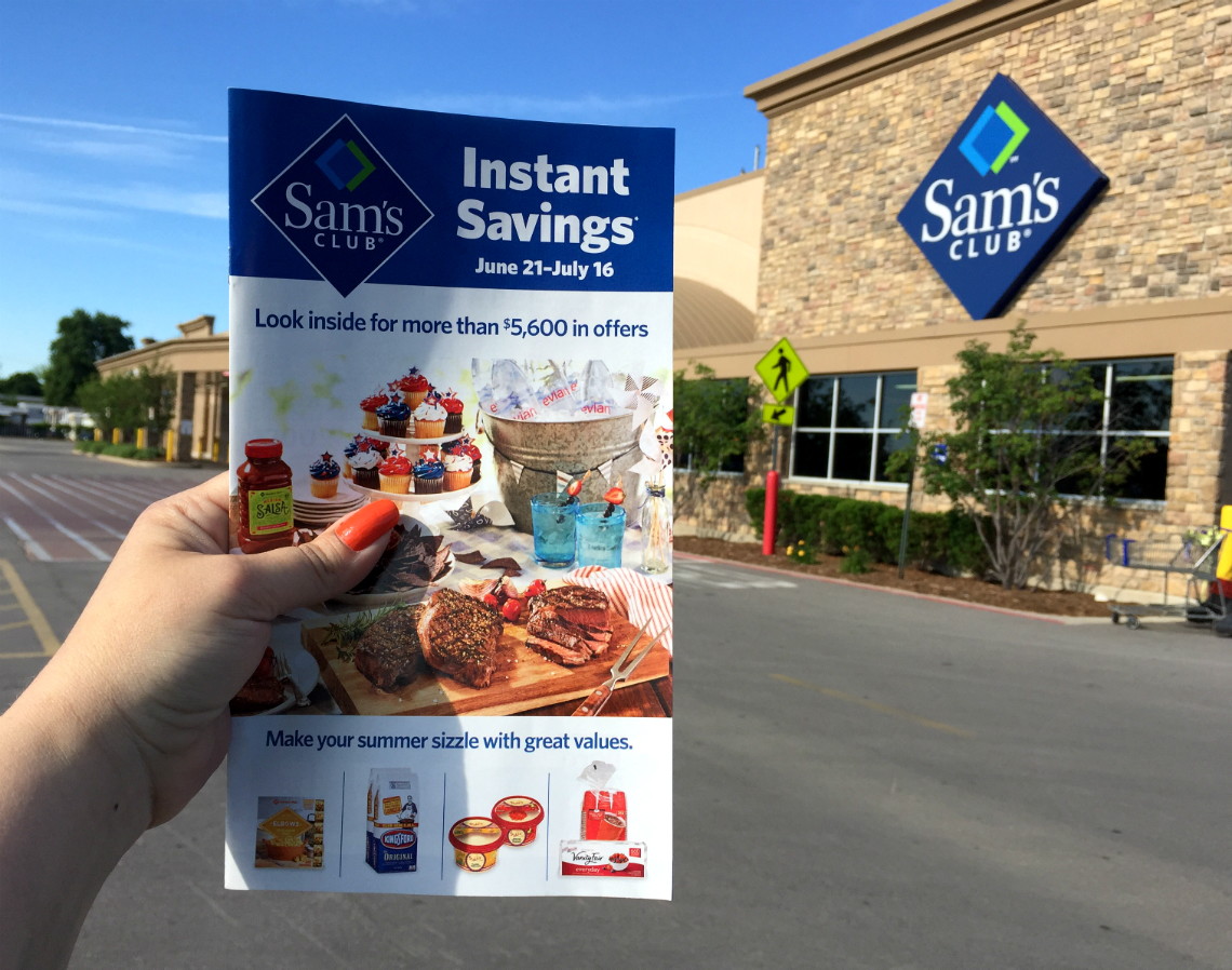 Sam's Club Instant Savings Coupon Book 6/217/16