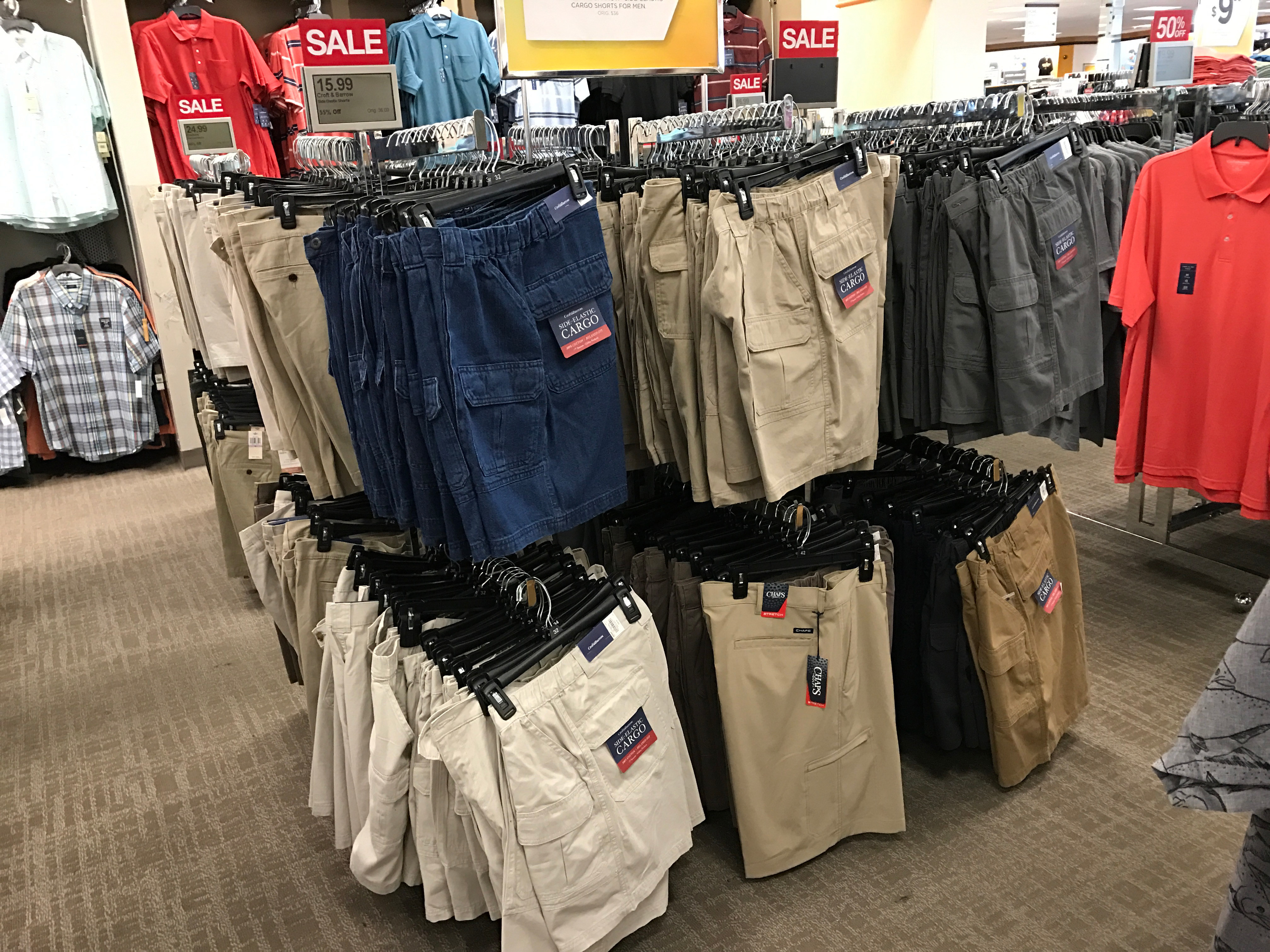 kohl's croft and barrow mens shorts