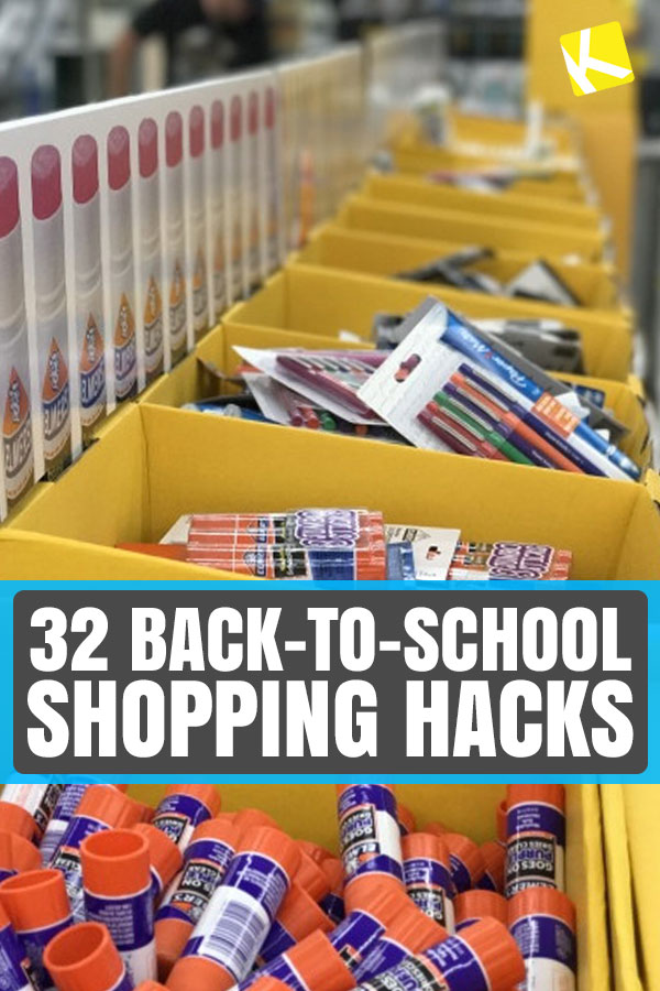 26 Back To School Shopping Hacks That Ll Save You All The Money - 26 back to school shopping hacks that 8217 ll save you all