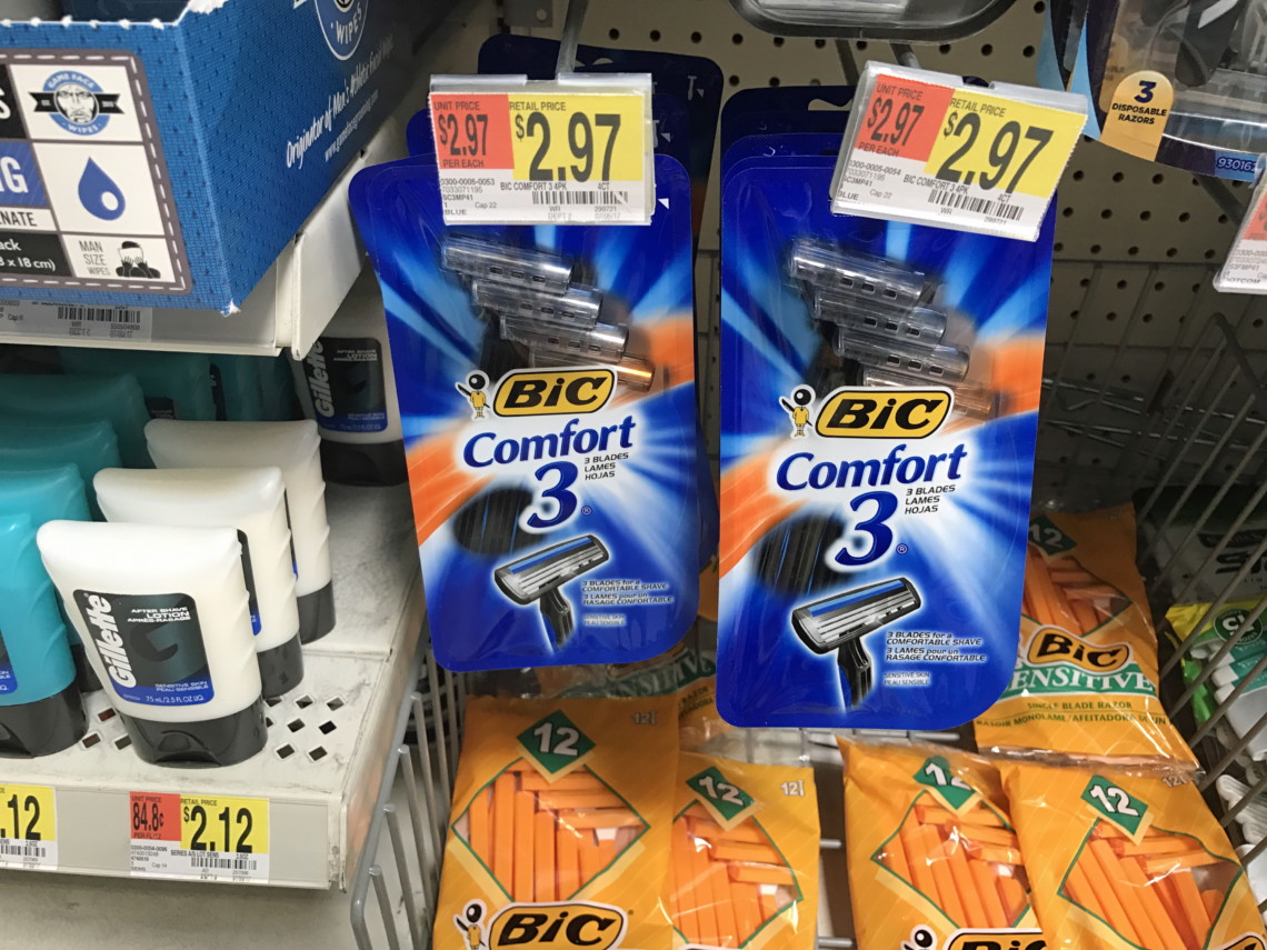 Bic Disposable Razors As Low As 0 82 At Walmart The Krazy