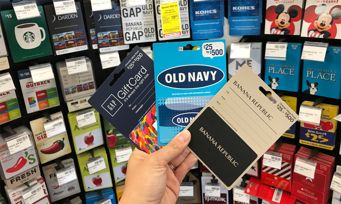 Save 10 00 On Old Navy Gap Banana Republic Gift Cards At Cvs The Krazy Lady