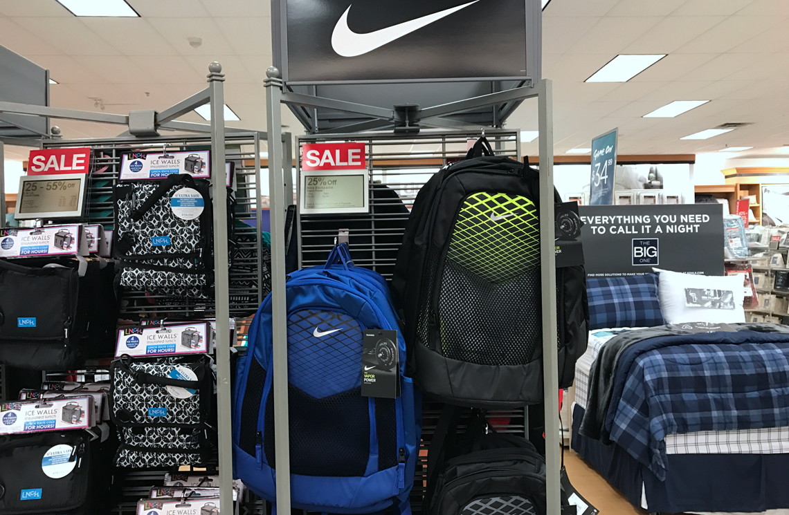 kohl's backpacks nike