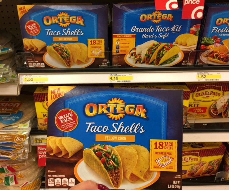 Ortega Taco Shells, Only 0.72 at Target! The Krazy Coupon Lady