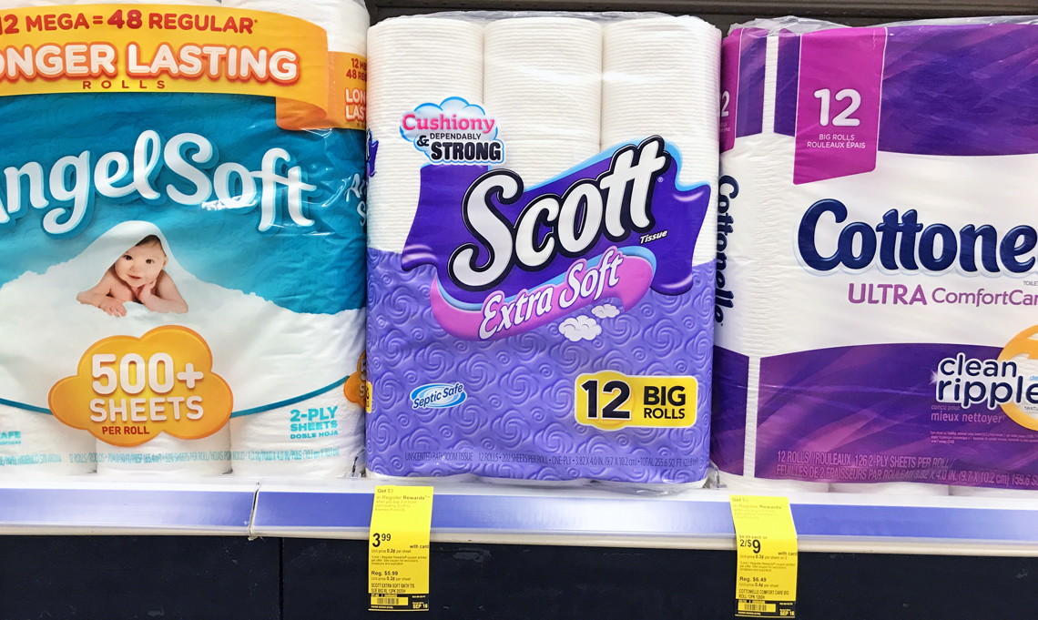 Cottonelle, Viva, Kleenex & Scott, as Low as $0.12 per Roll at ... Cottonelle, Viva, Kleenex & Scott, as Low as $0.12 per Roll at ...