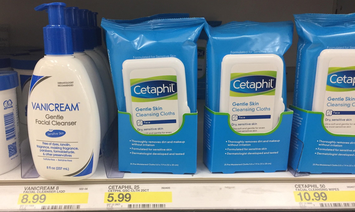 New 7.00 Coupon! Cetaphil Cleansing Cloths, Only 2.49 at Target!