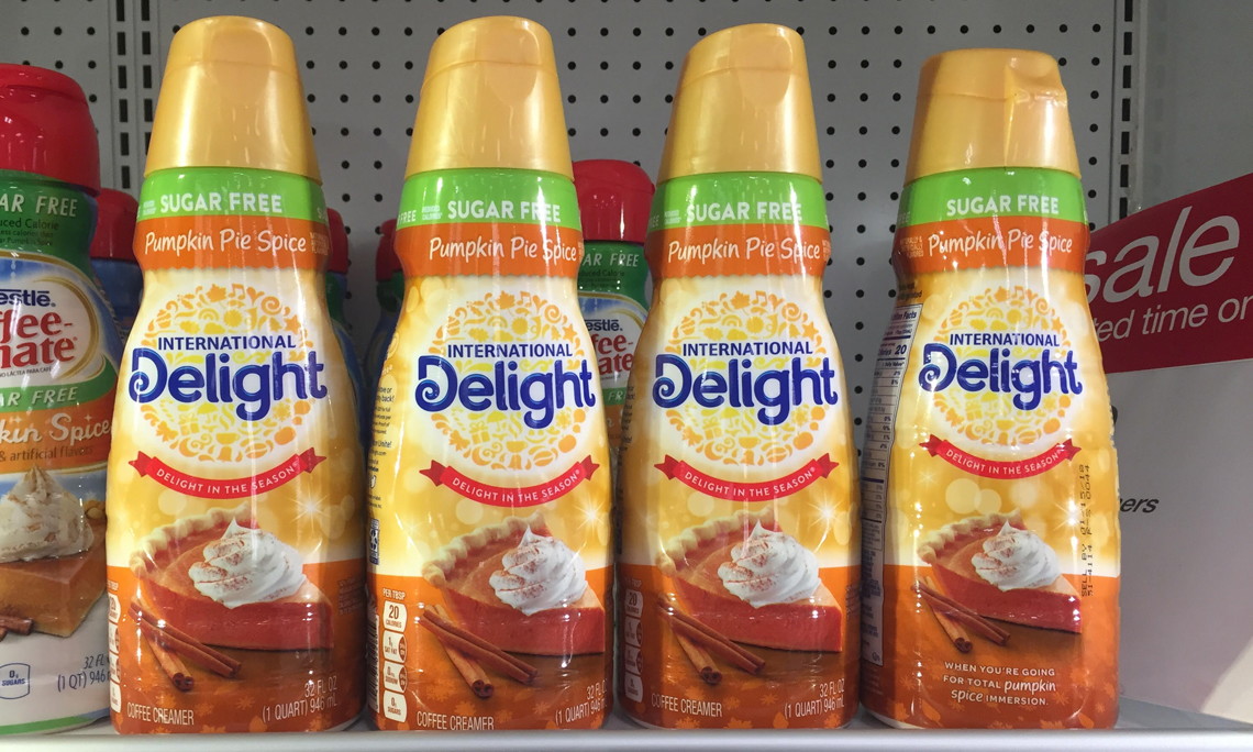 International Delight Sugar-Free Pumpkin Coffee Creamer ...