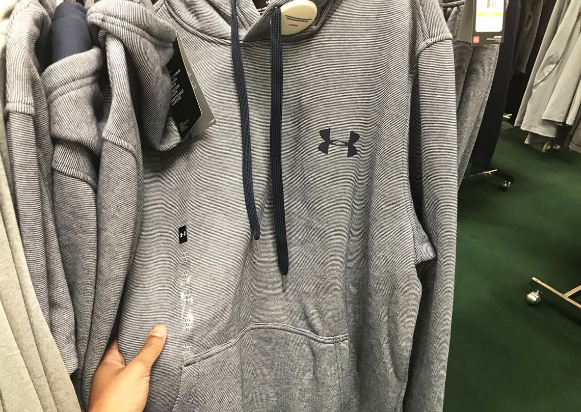 macys mens under armour hoodie